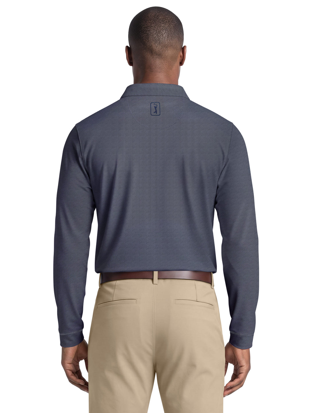 Men's Mini Diamond Jacquard Polo