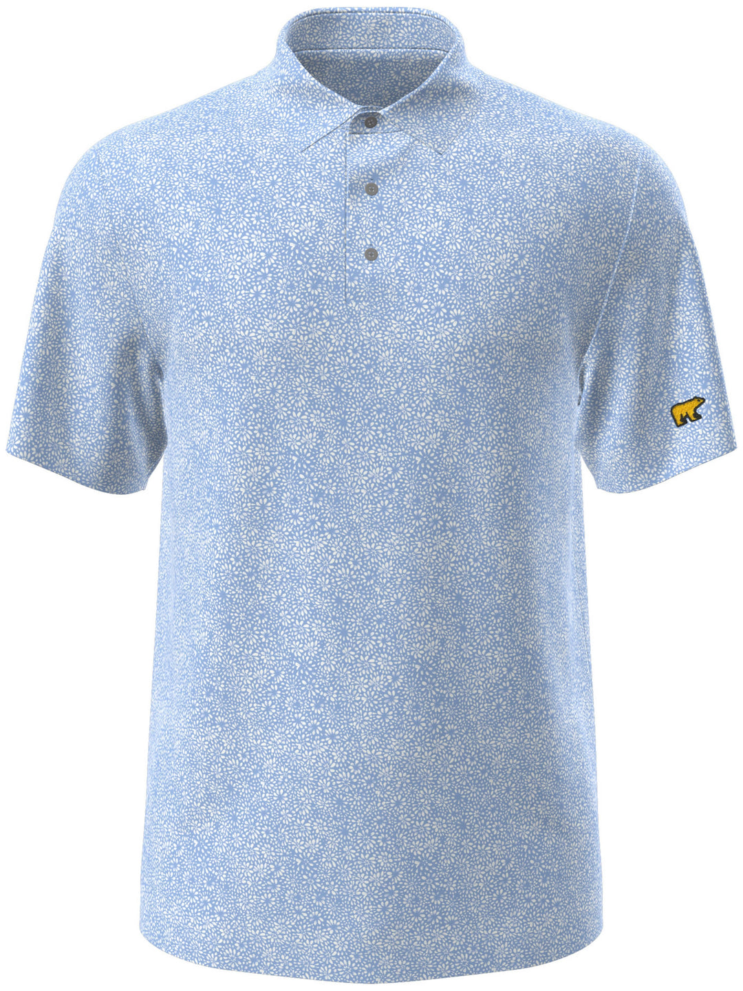 Men's Mini Floral Polo