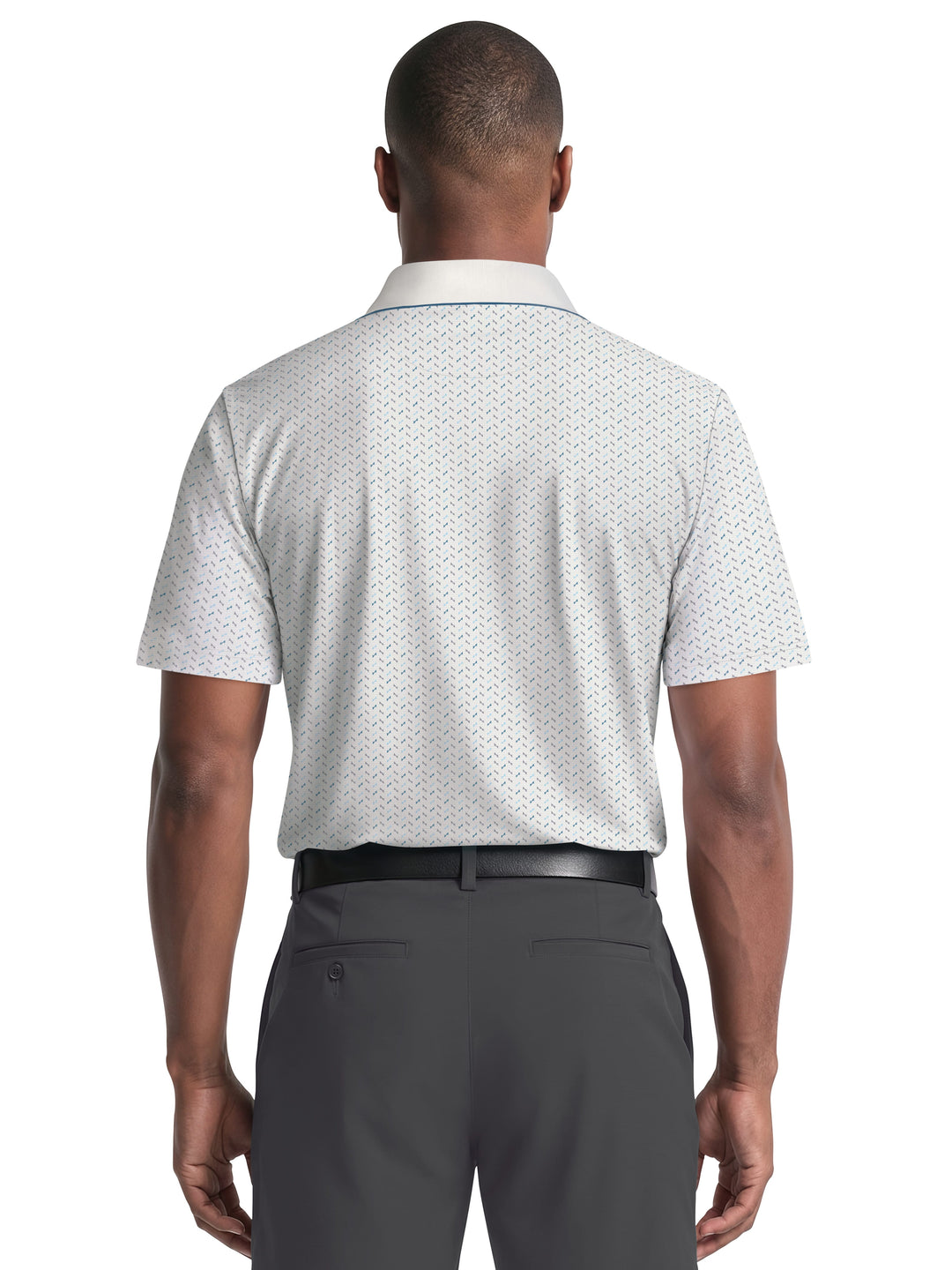 Men's Mini Golf Novelty Printed Polo