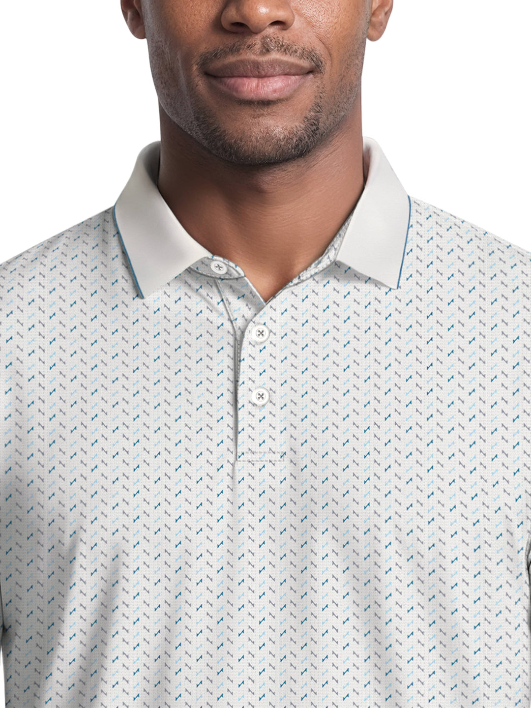 Men's Mini Golf Novelty Printed Polo
