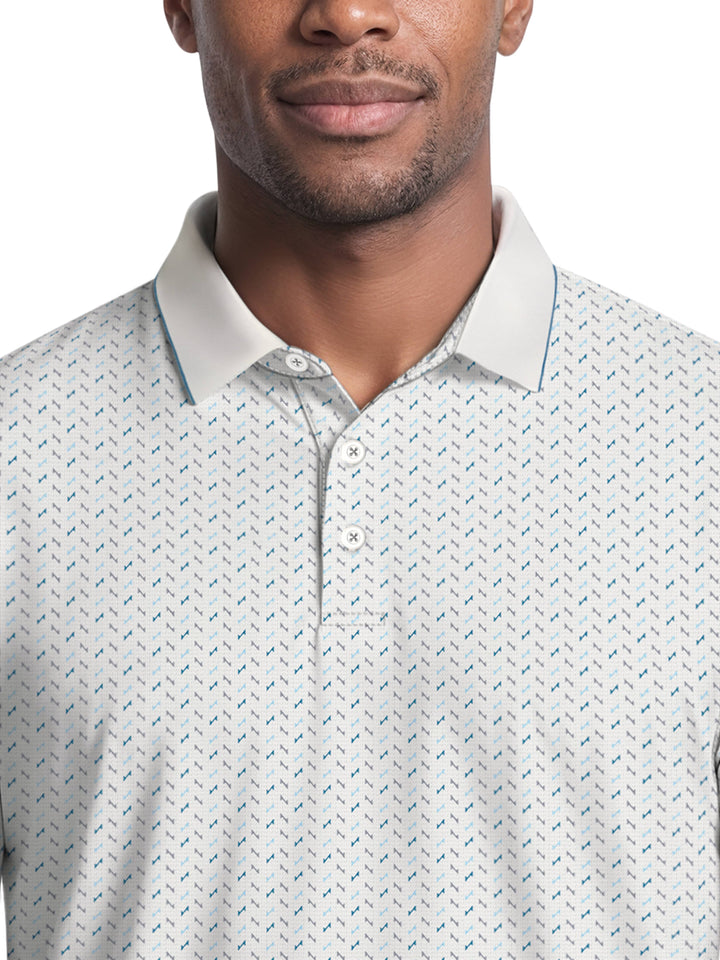 Men's Mini Golf Novelty Printed Polo
