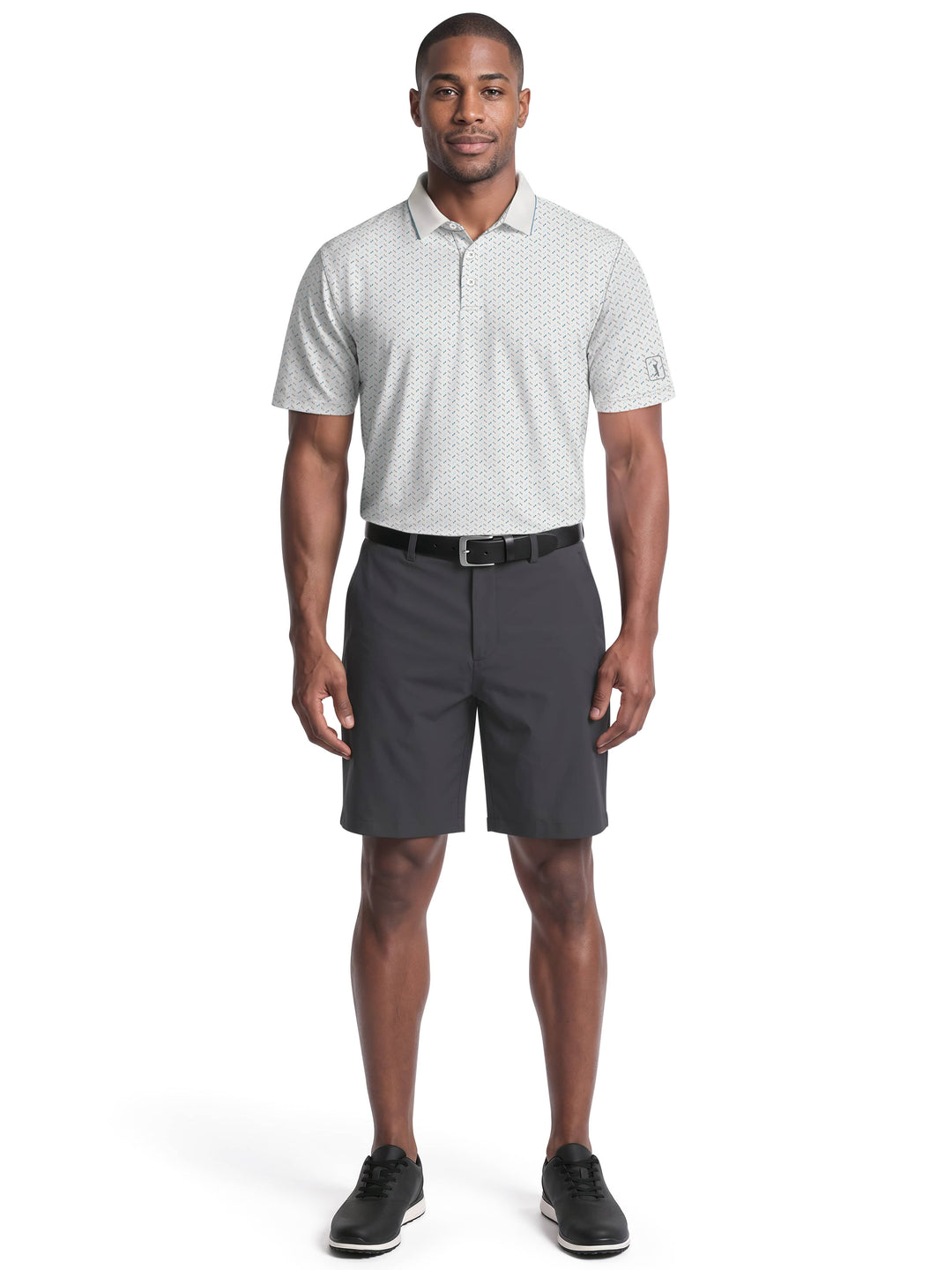 Men's Mini Golf Novelty Printed Polo