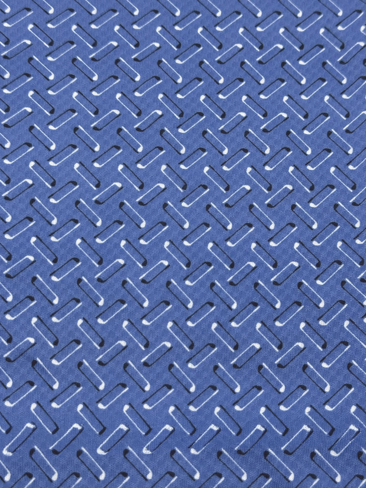 Men's Novelty Argyle Print Polo