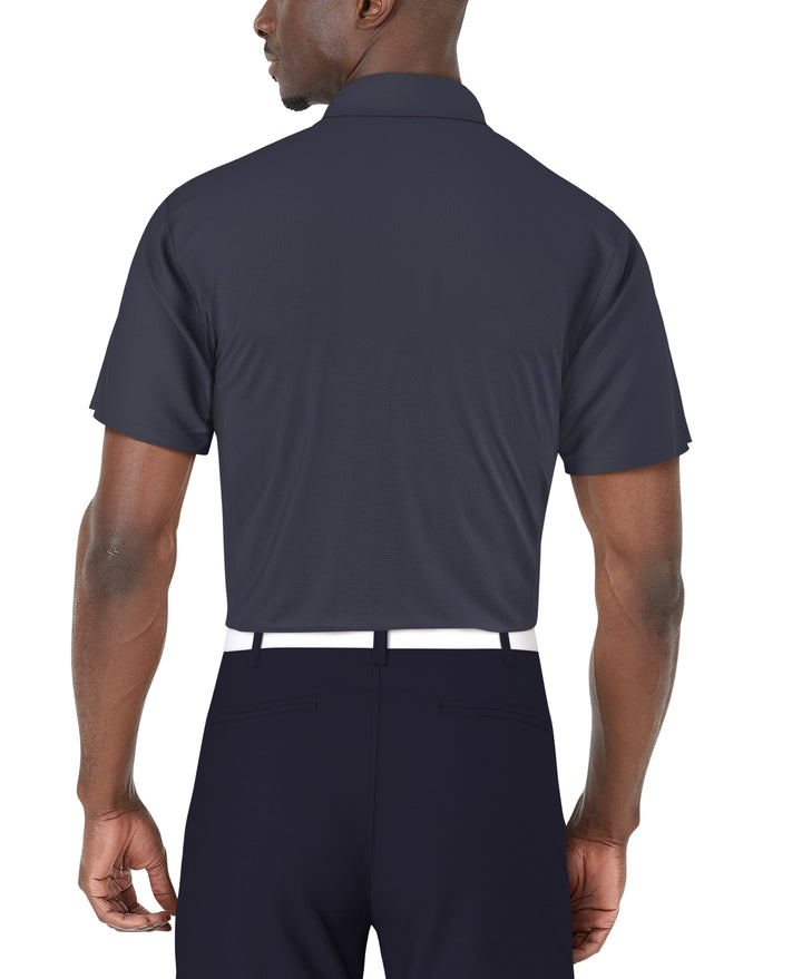 SS Ombre Geo Print Polo (Peacoat) 