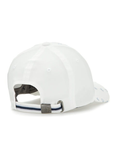 Original Embriodered Adjustable Golf Cap (Bright White) 