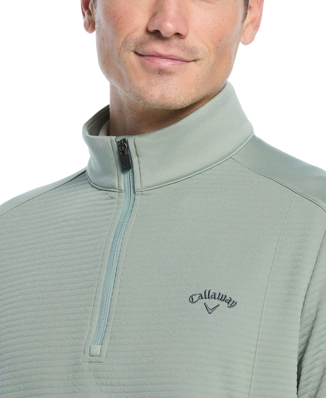 Ottoman Quarter Zip Golf Base Layer (Lily Pad) 