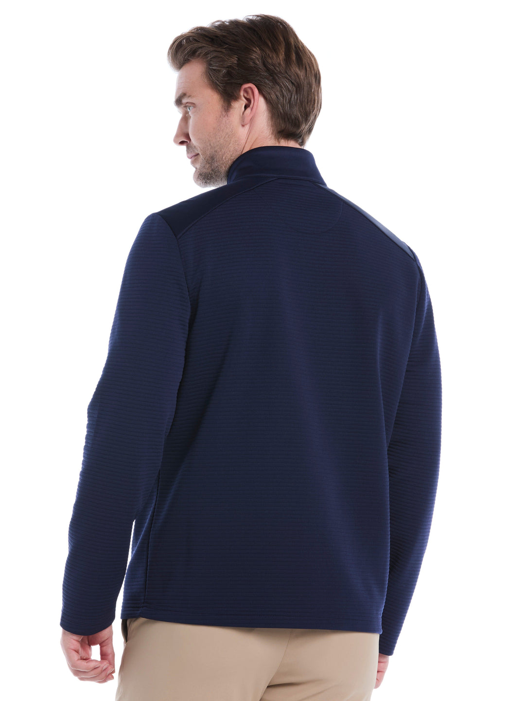 Ottoman Quarter Zip Golf Base Layer (Navy) 