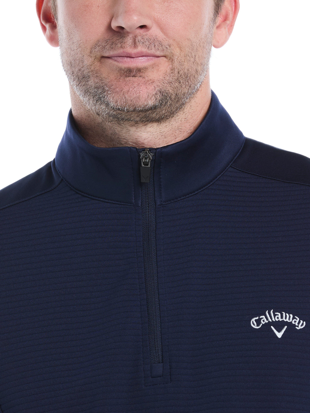 Ottoman Quarter Zip Golf Base Layer (Navy) 