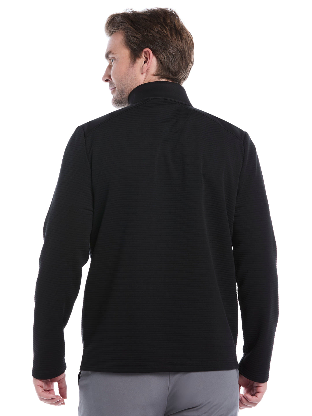 Ottoman Quarter Zip Golf Base Layer (Black) 
