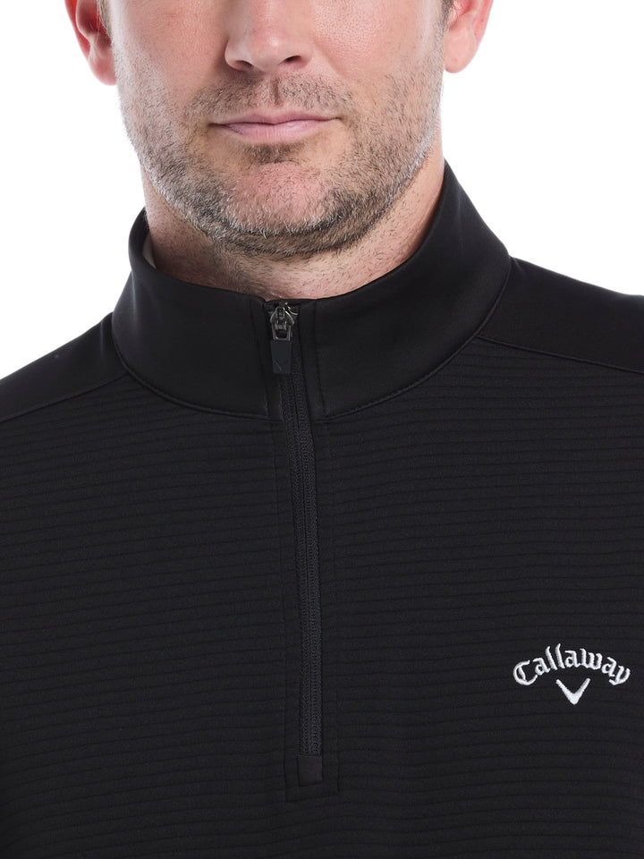 Ottoman Quarter Zip Golf Base Layer (Black) 