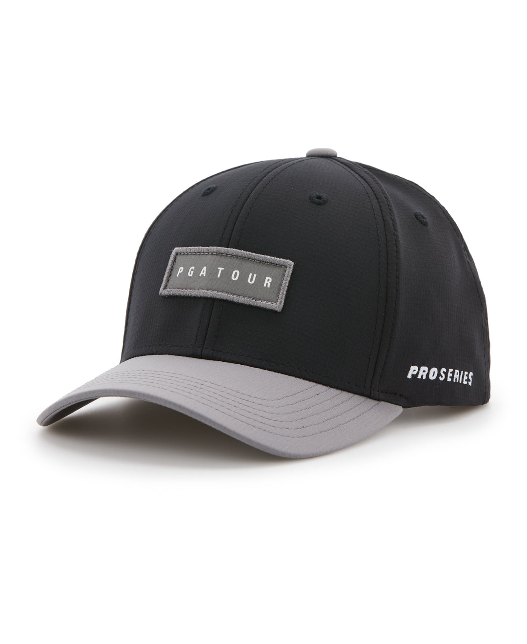 PGA Tour 3D Embroidery Stretch Fit Cap (Caviar) 