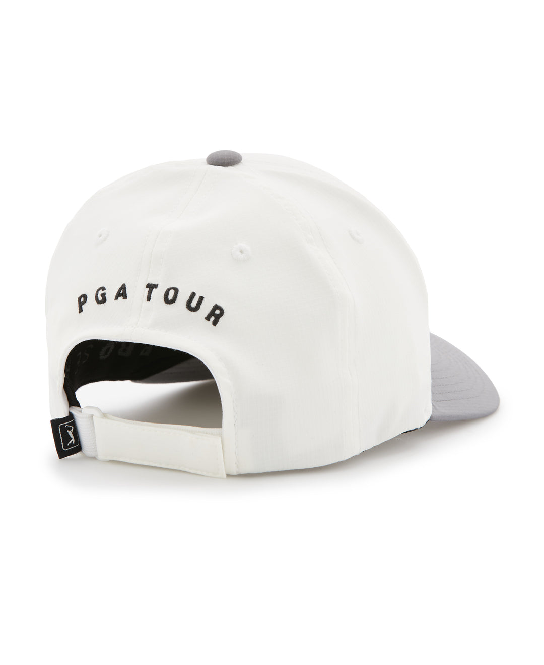 PGA Tour 3D Embroidery Stretch Fit Cap (Bright White) 