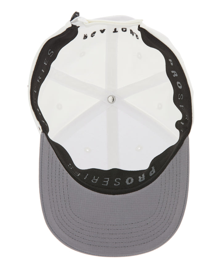 PGA Tour 3D Embroidery Stretch Fit Cap (Bright White) 
