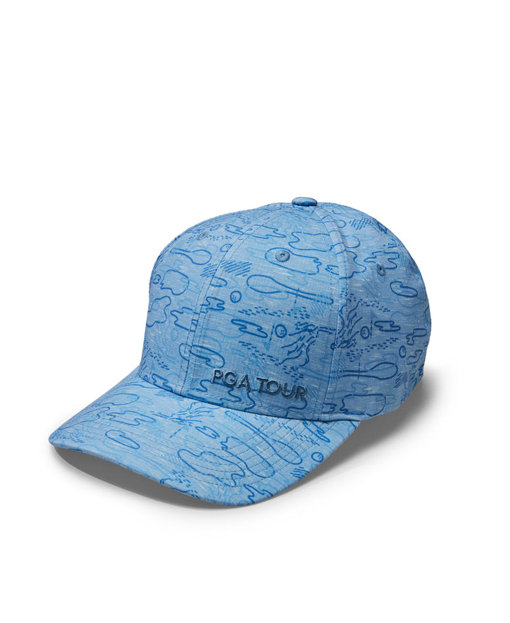 PGA TOUR CONVERSATIONAL FLEX CAP (Della Robbia Bl) 