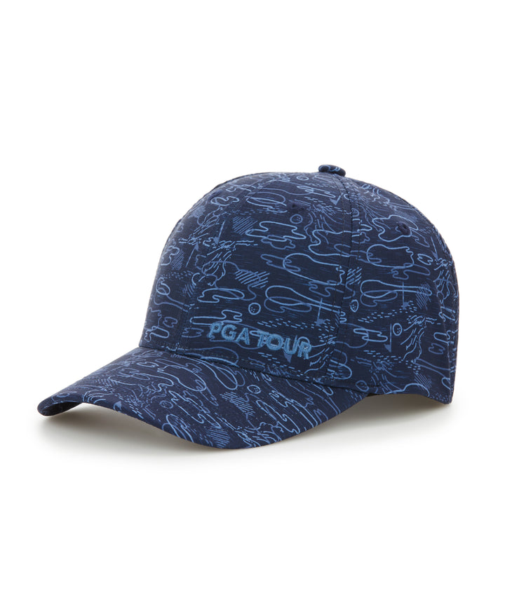 PGA TOUR CONVERSATIONAL FLEX CAP (Peacoat) 