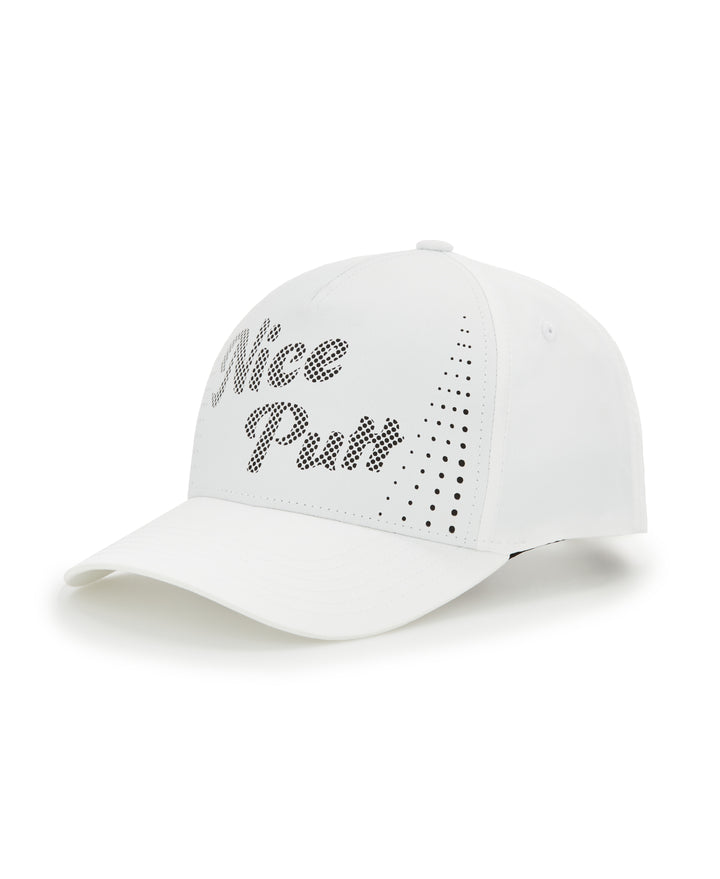 PGA TOUR PERFORATED NICE PUTT CAP (Bright White) 