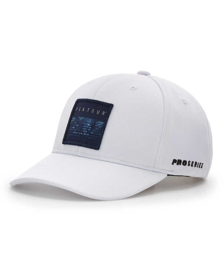 Palms In Motion Golf Cap (Bright White) 