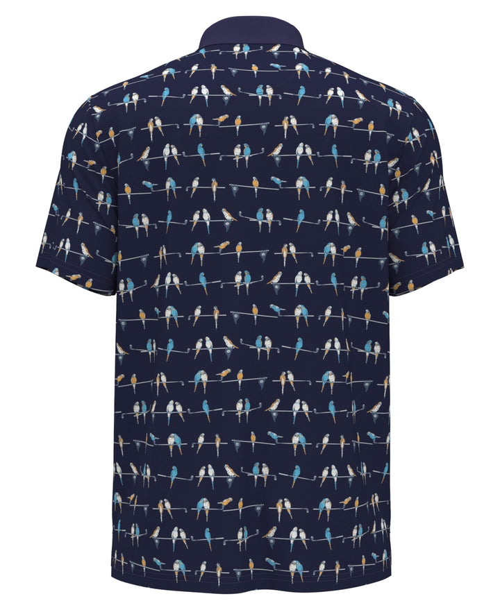 Parrot's Club Print Polo (Astral Night) 