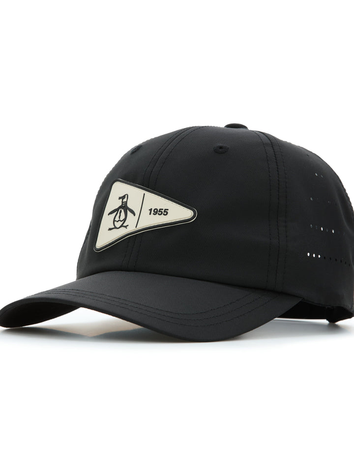Original Penguin Men's Perforated Active Flag Patch Cap Golf