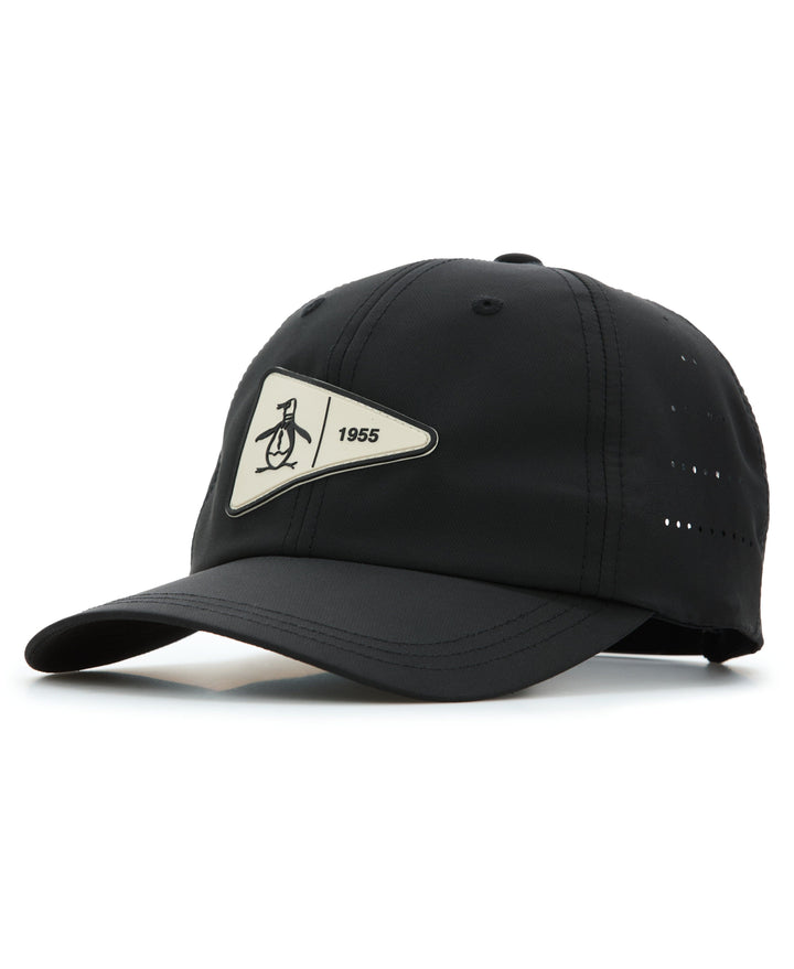 Perforated Active Flag Patch Cap (Caviar) 
