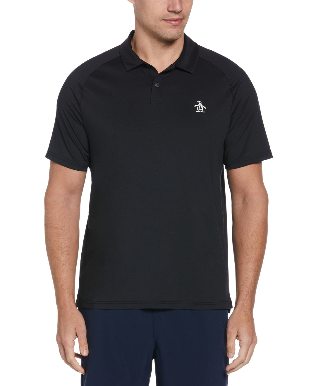 Legacy Gussett Tennis Polo Shirt (Caviar) 