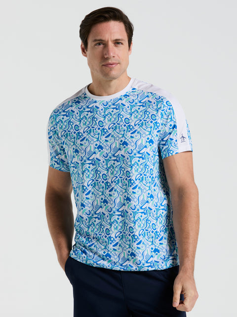 TN SS PERFORMANCE MIDCENTURY TENNIS BLOCK (Bright White) 