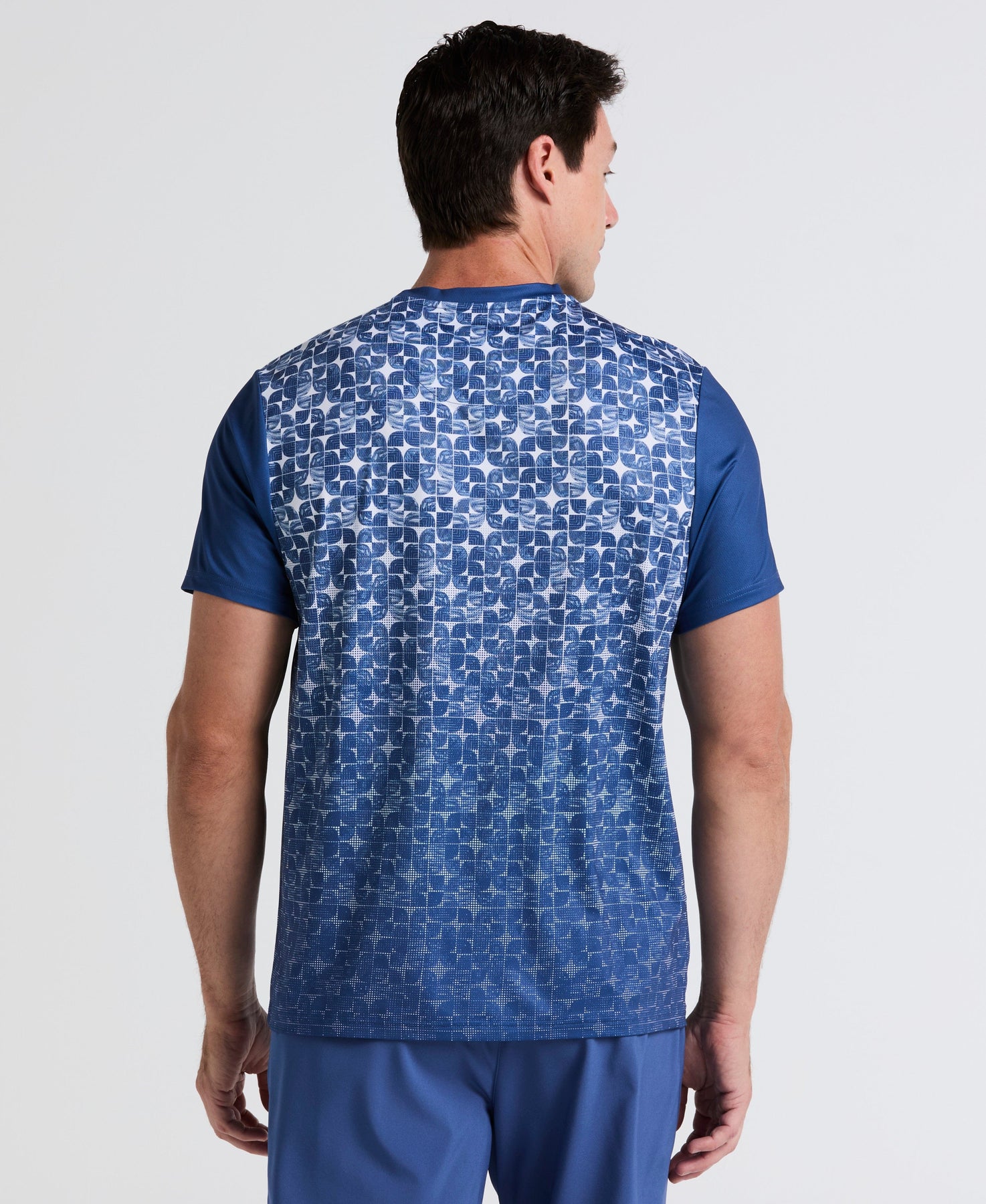 Men's Performance Ombre Block Tennis Tee – Golf Apparel Shop