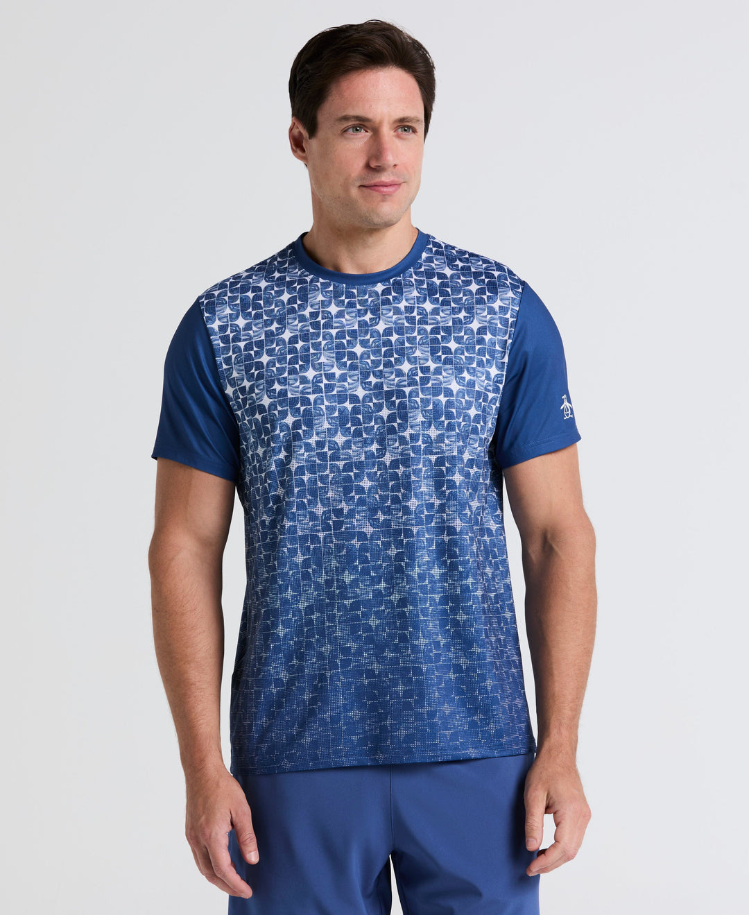 Men's Performance Ombre Block Tennis Tee – Golf Apparel Shop