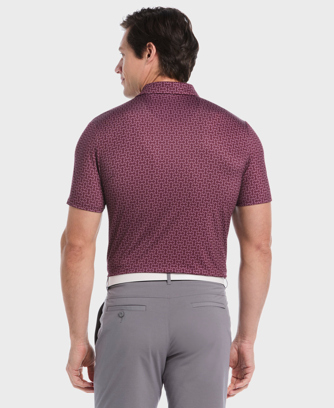 Pete's Heritage Golf Polo (Mauve Wine) 
