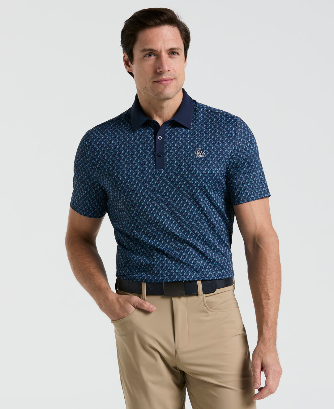 Pete's Tee Time Golf Polo (Black Iris) 