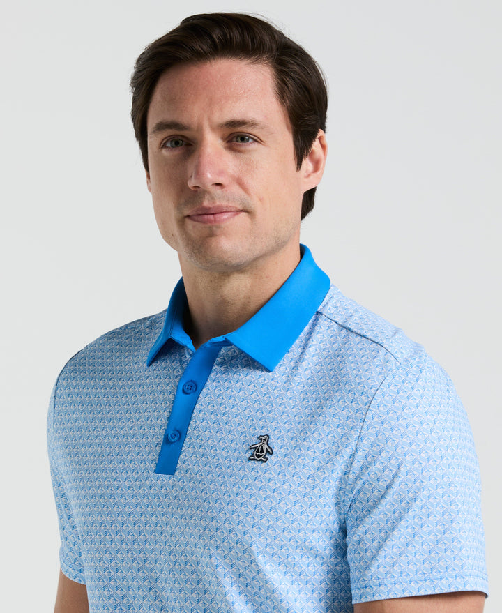 Pete's Tee Time Golf Polo (French Blue) 