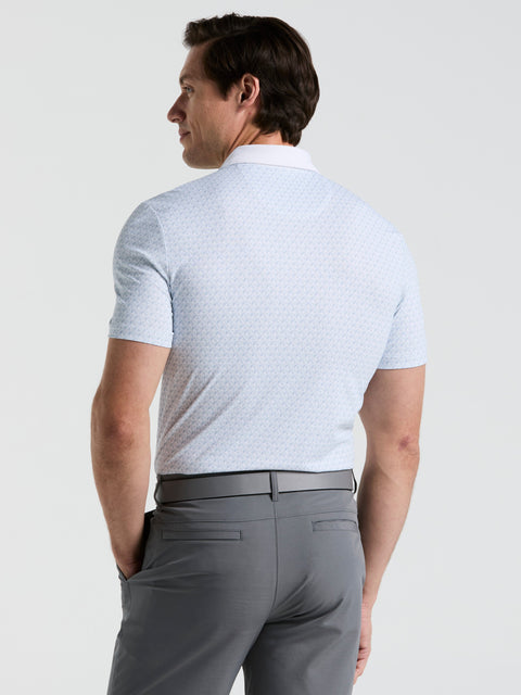 Pete's Tee Time Golf Polo (Bright White) 