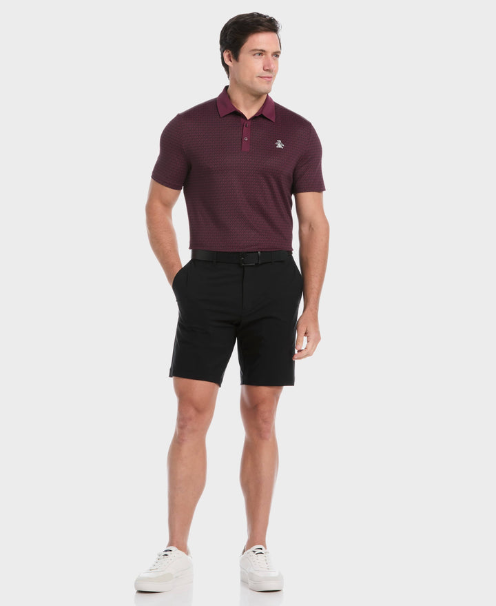 Pete's Tee Time Golf Polo (Mauve Wine) 