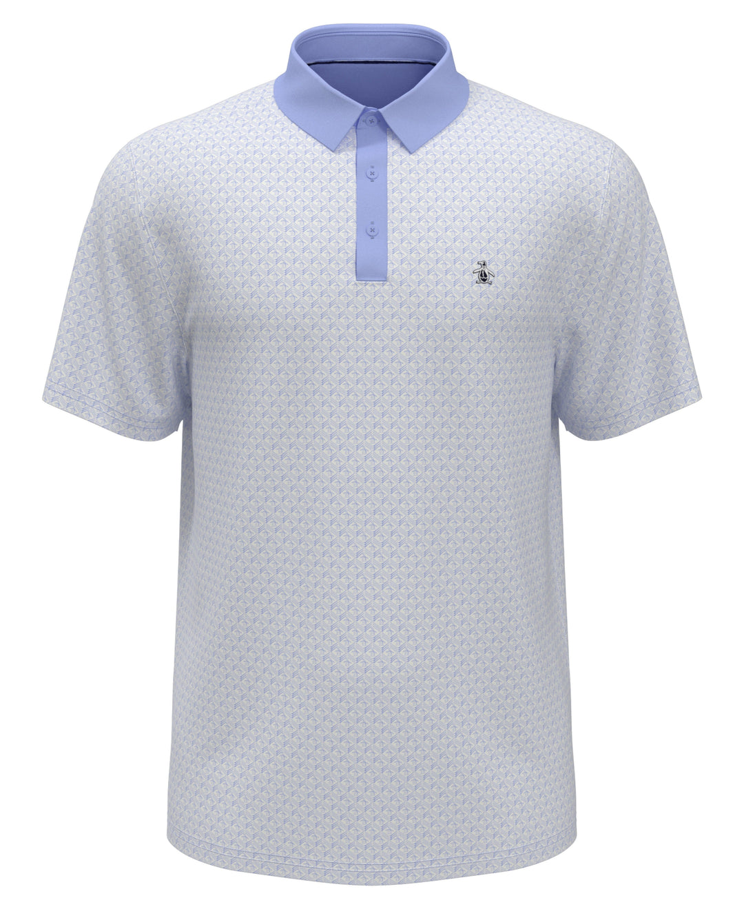 Pete's Tee Time Golf Polo (Baby Blue Jay) 