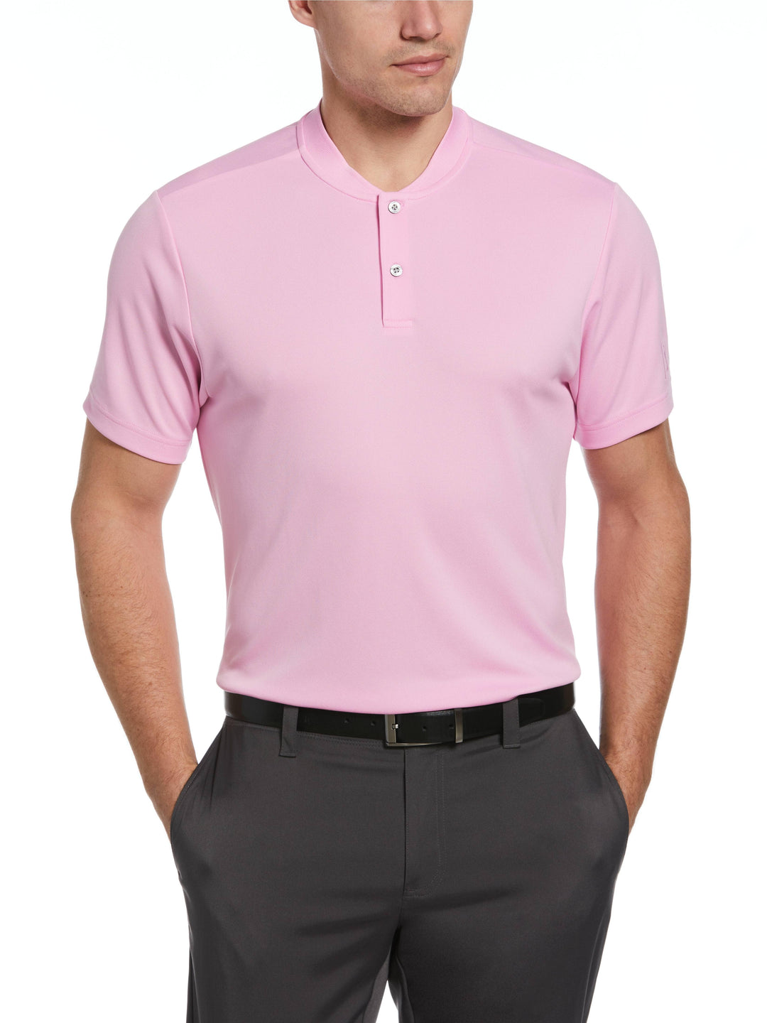 Men's Pique Golf Polo with Casual Collar