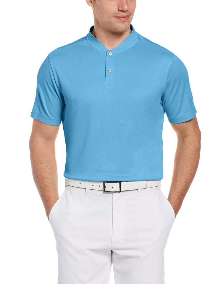 Men's Pique Polo with Casual Collar (All Aboard)