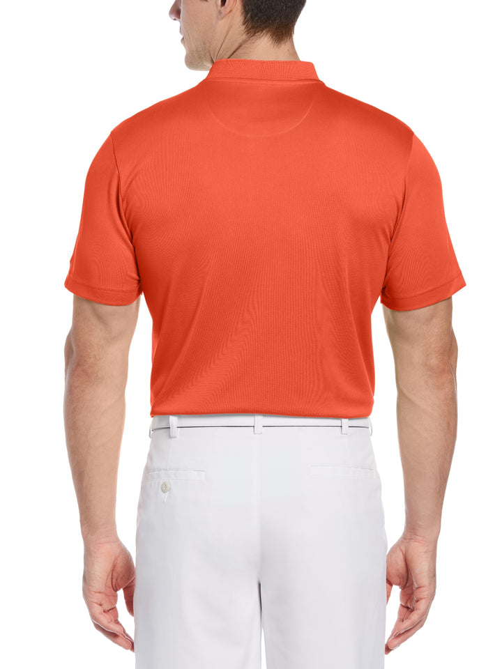 Men's Pique Polo with Casual Collar (Firelight)