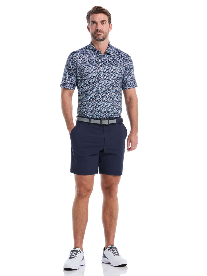 Men's Polaroid Confetti Print Polo