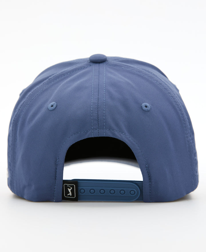 Premium Label Golf Cap (Blue Indigo) 