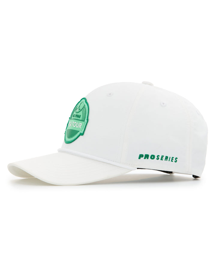 Premium Label Golf Cap (Bright White) 