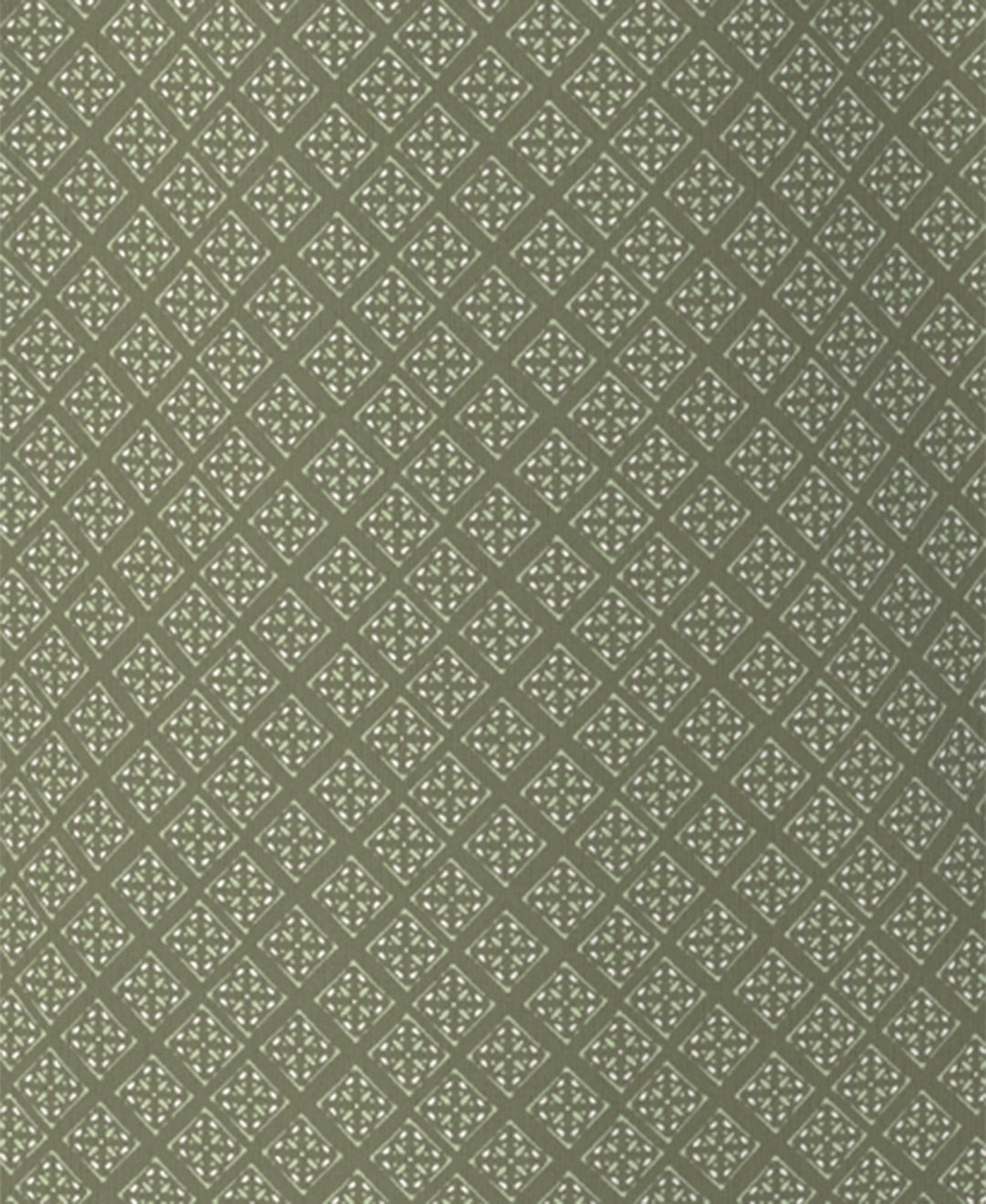 Men's Printed Geo Polo (Thyme) 