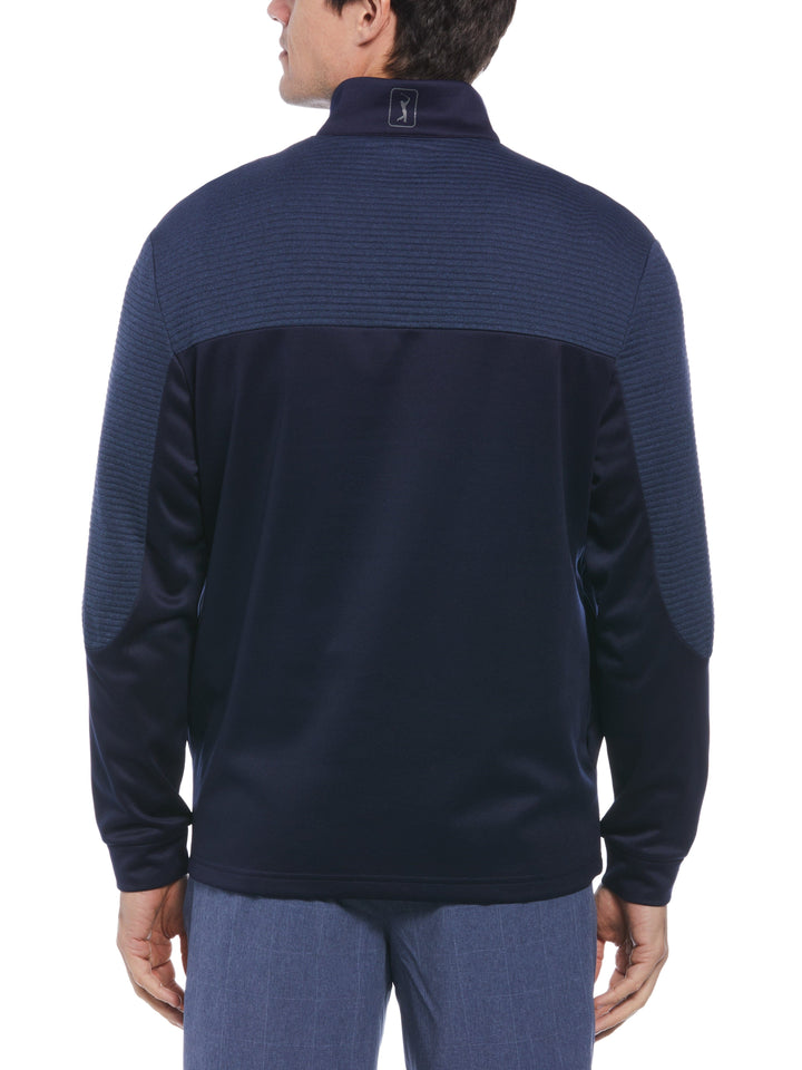 Men's Pro Ottoman Quarter Zip Golf Jacket