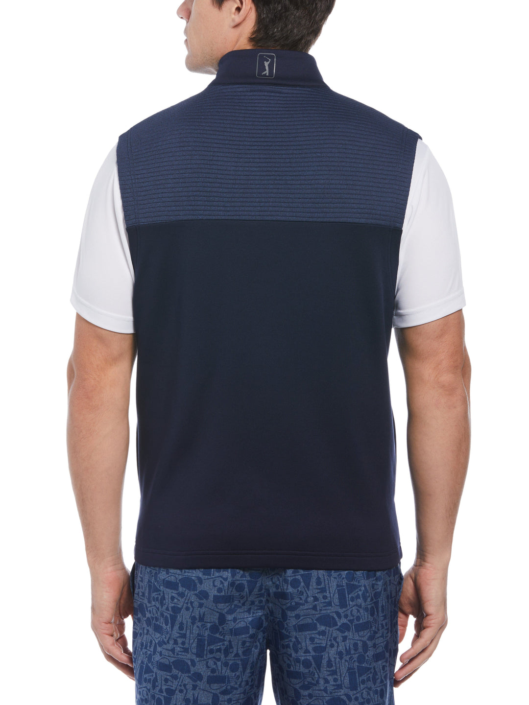 Men's Pro Ottoman Quarter Zip Golf Vest