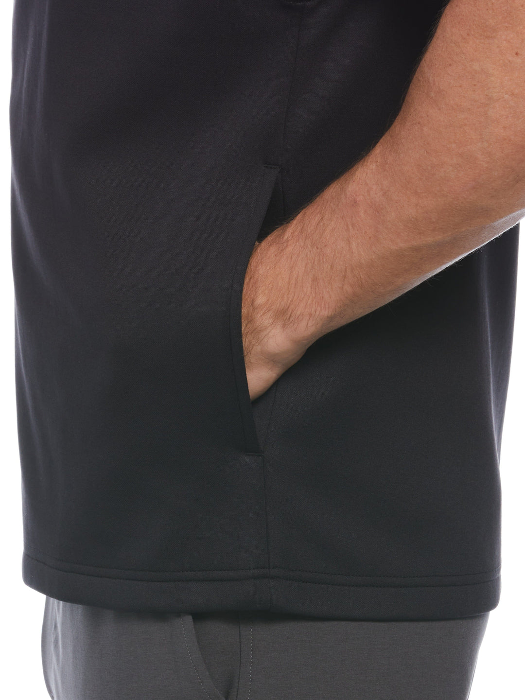 Men's Pro Ottoman Quarter Zip Golf Vest