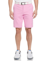 Men's Pro Spin 3.0 Performance Golf Shorts with Active Waistband (Pink Sunset) 