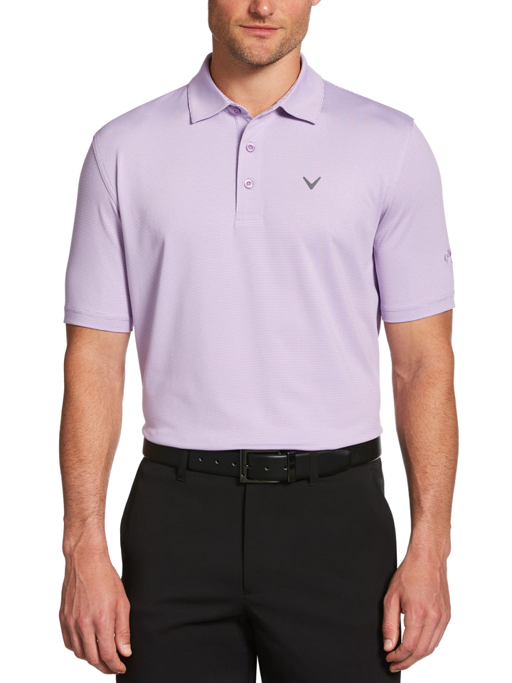 Men's Pro Spin Fine Line Golf Polo (Fairy Wren) 