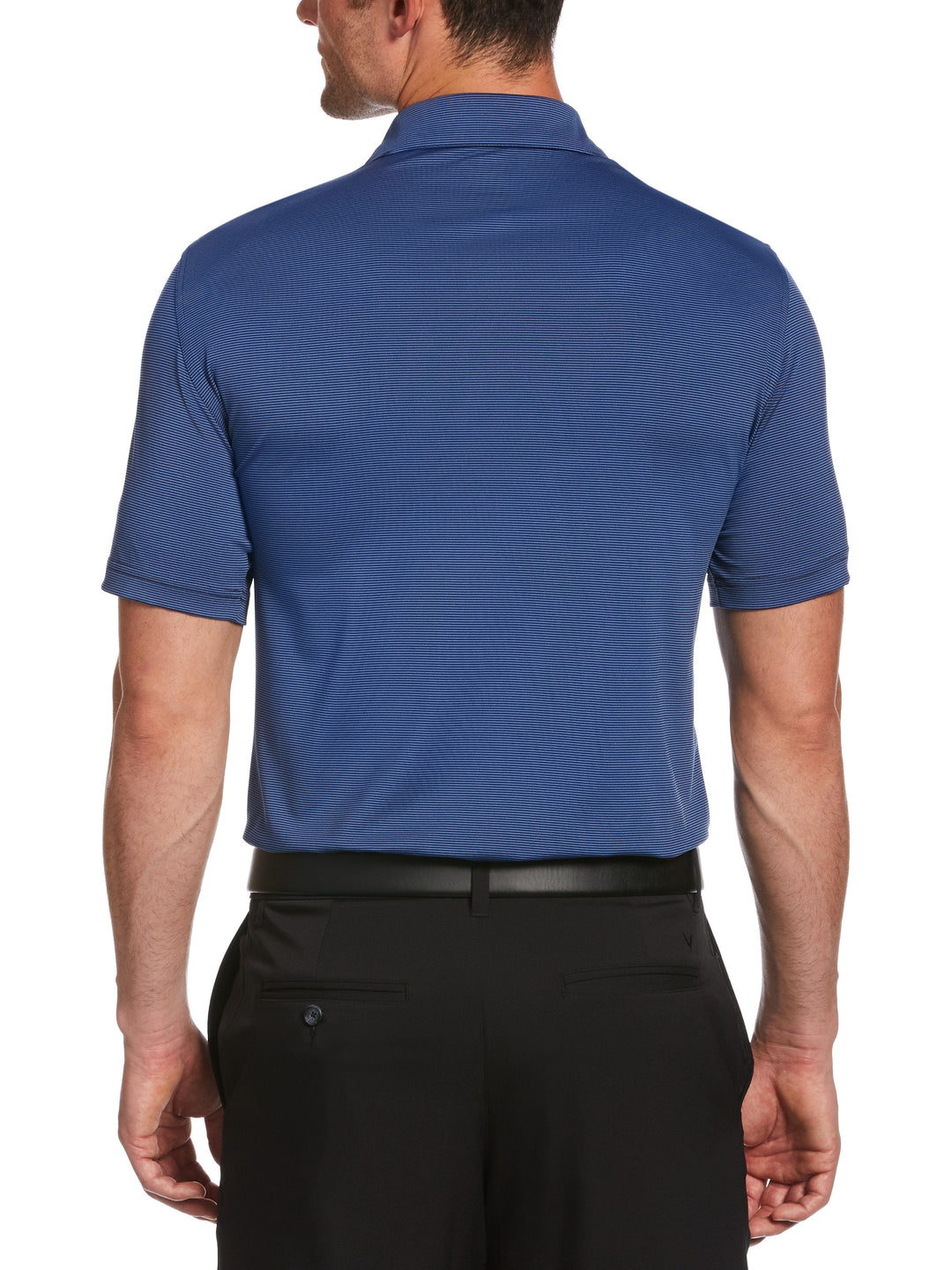 Men's Pro Spin Fine Line Stripe Golf Polo