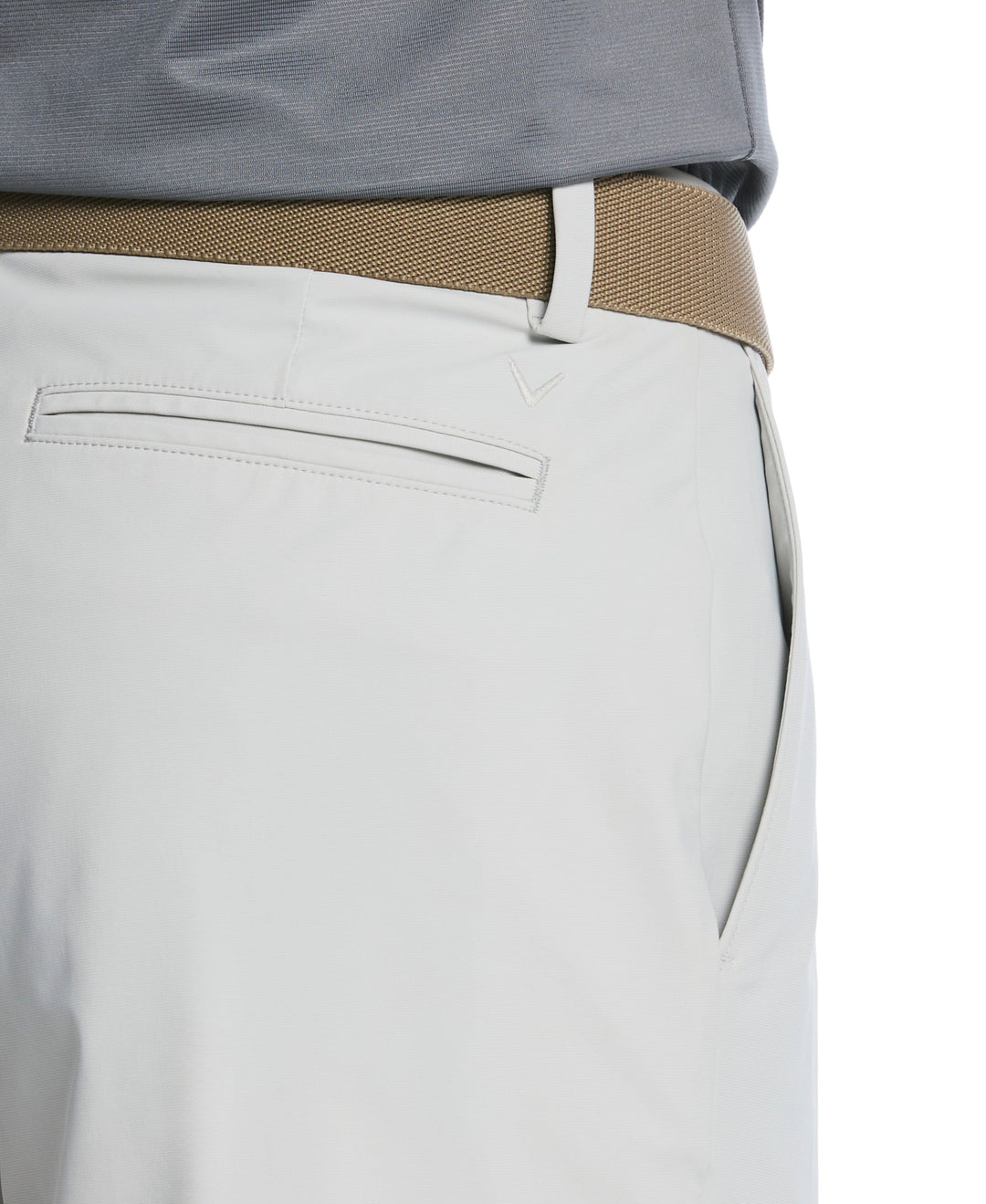 Men's 8" Solid Stretch Golf Short (High Rise) 
