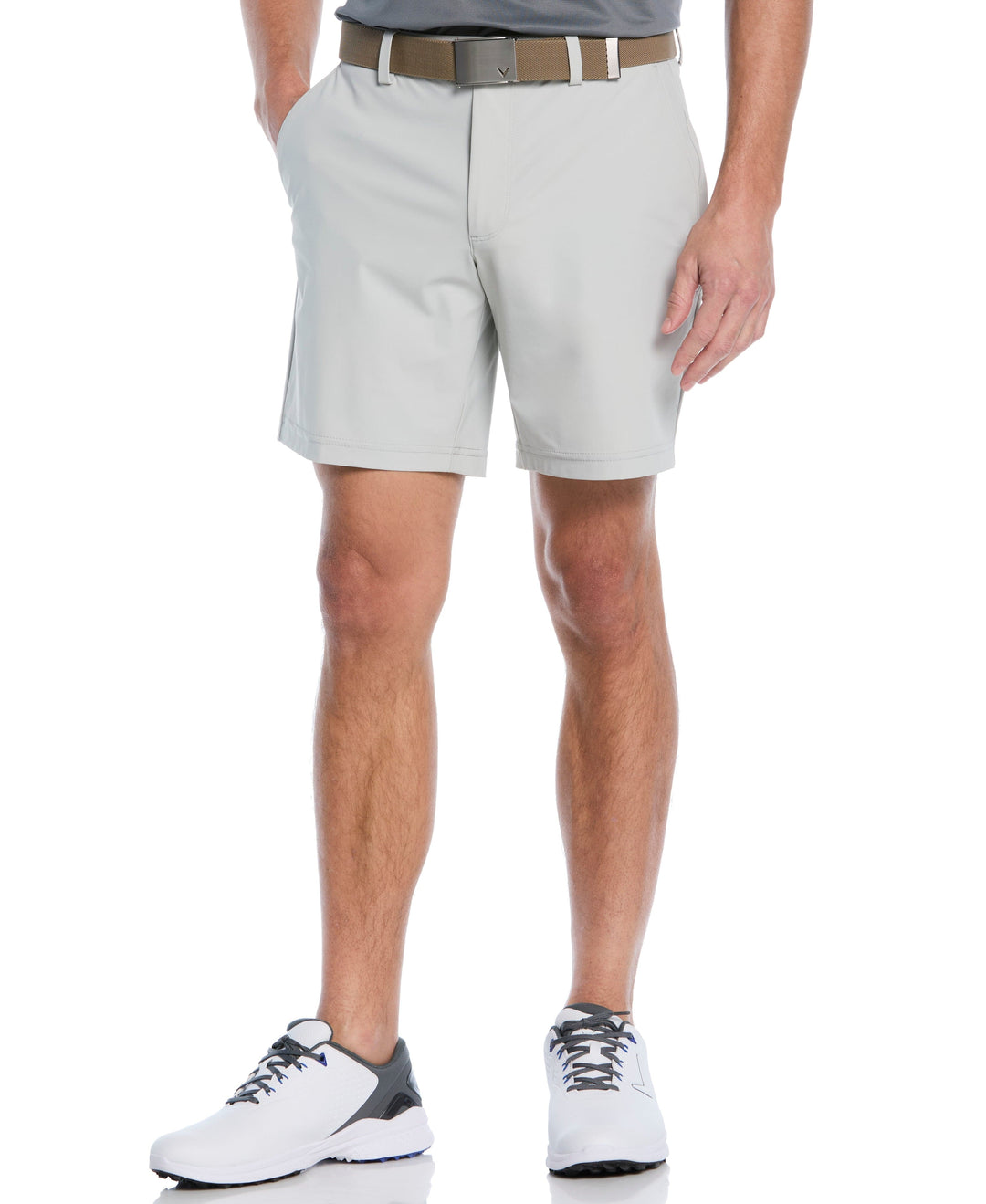 Men's 8" Solid Stretch Golf Short (High Rise) 