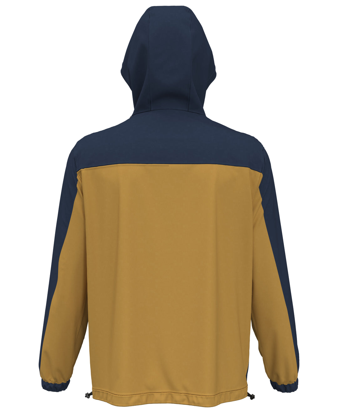 1/4 Zip Color Block Golf Windbreaker Jacket (Black Iris) 